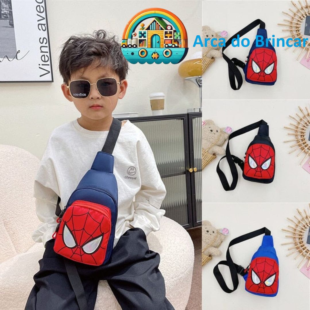 Spider Bag - O herói favorito dos seus filhos agora em forma de mochila!