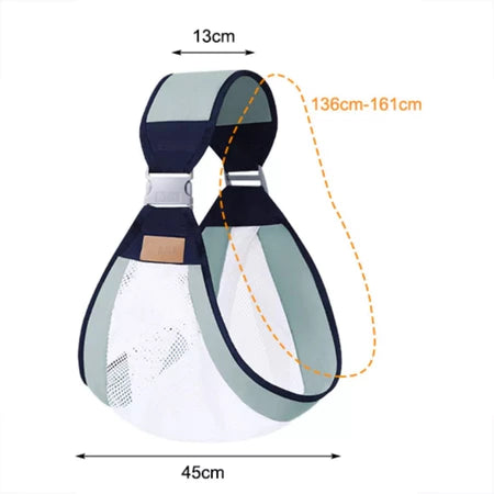 Canguru Baby Air – Leve, Respirável e Dobrável