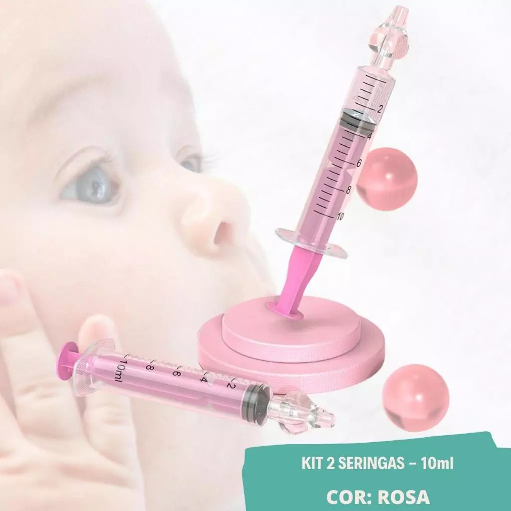 Kit Aspirador Nasal Infantil – Nariz Limpinho e Respiração Livre!